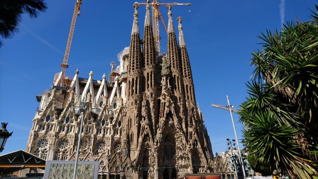 Barcelona Kirche, Sagrada Família Kreuzfahrt