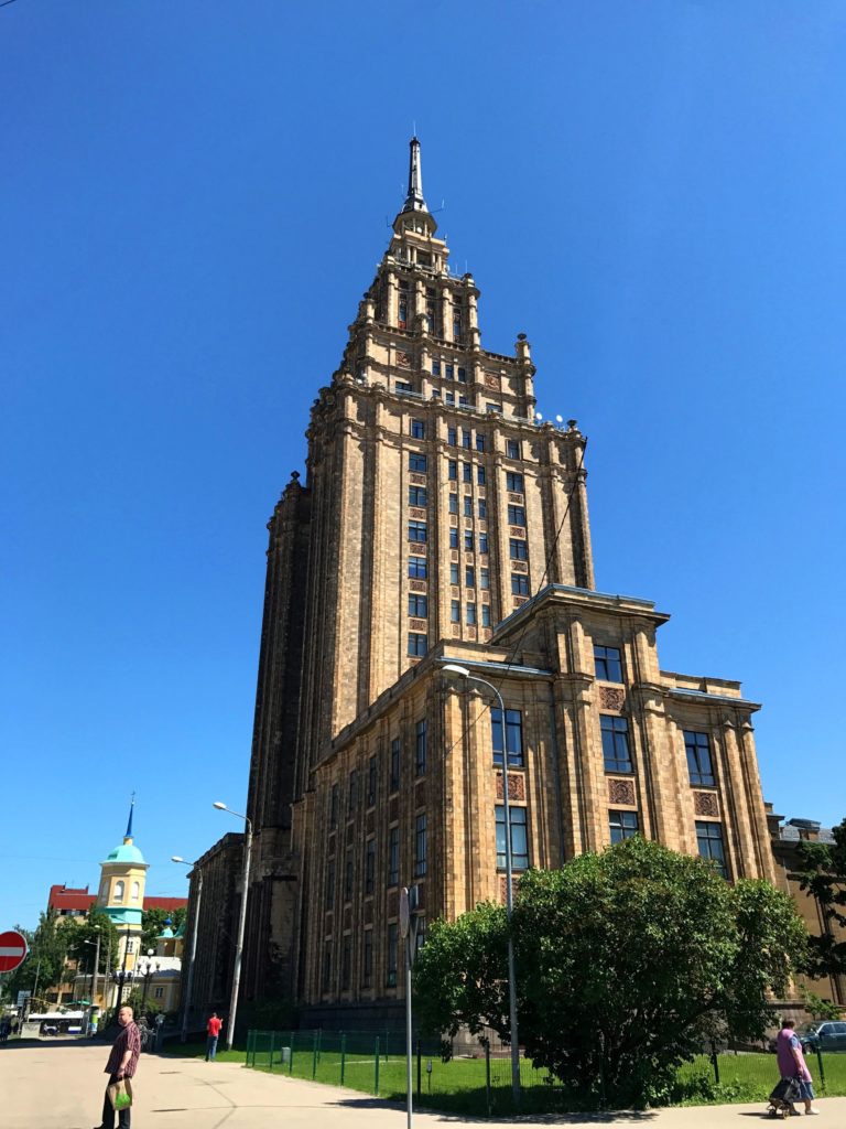 Lettischen Akademie der Wissenschaften Riga Baltikum