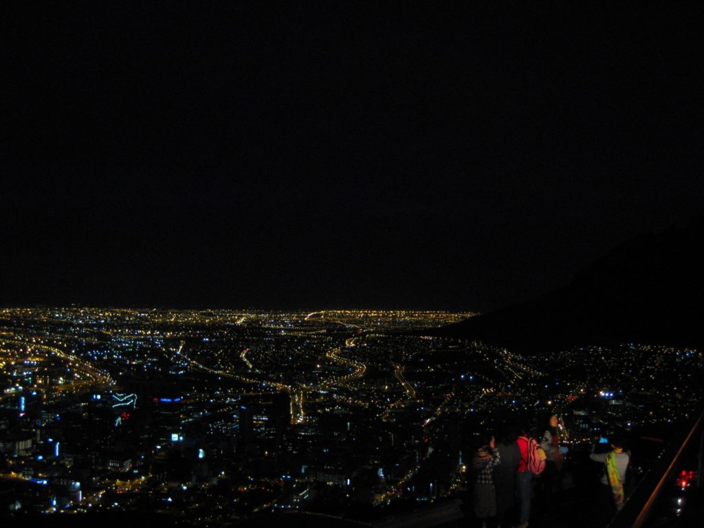 Blick vom Signal Hill auf die Stadt Kapstadt