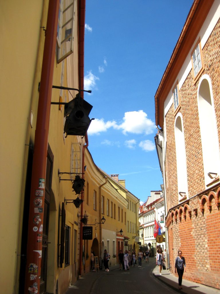 Stikliai Street Vilnius Baltic States