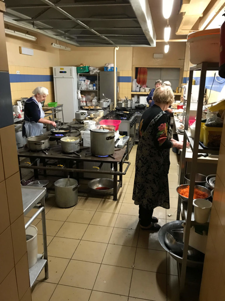 Bar Zabkowski's kitchen, Warsaw