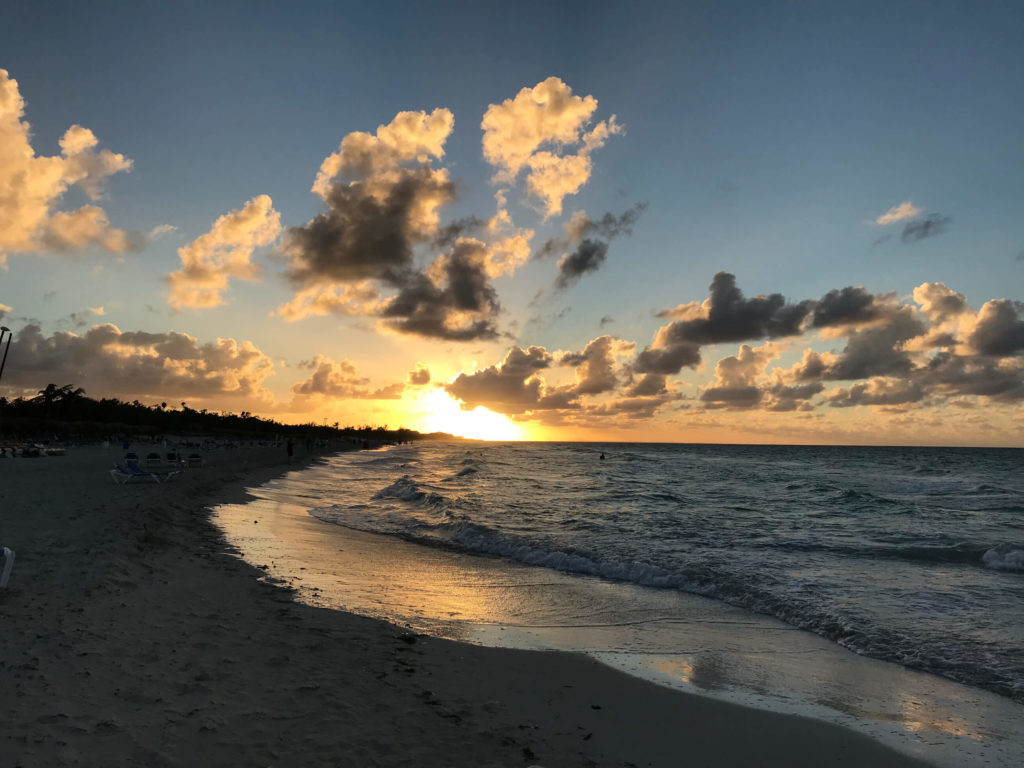 Sonnenuntergang, Varadero, Kuba