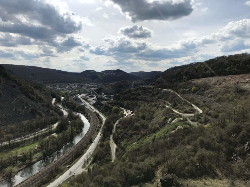 Ausblick Skywalk - Nahetal