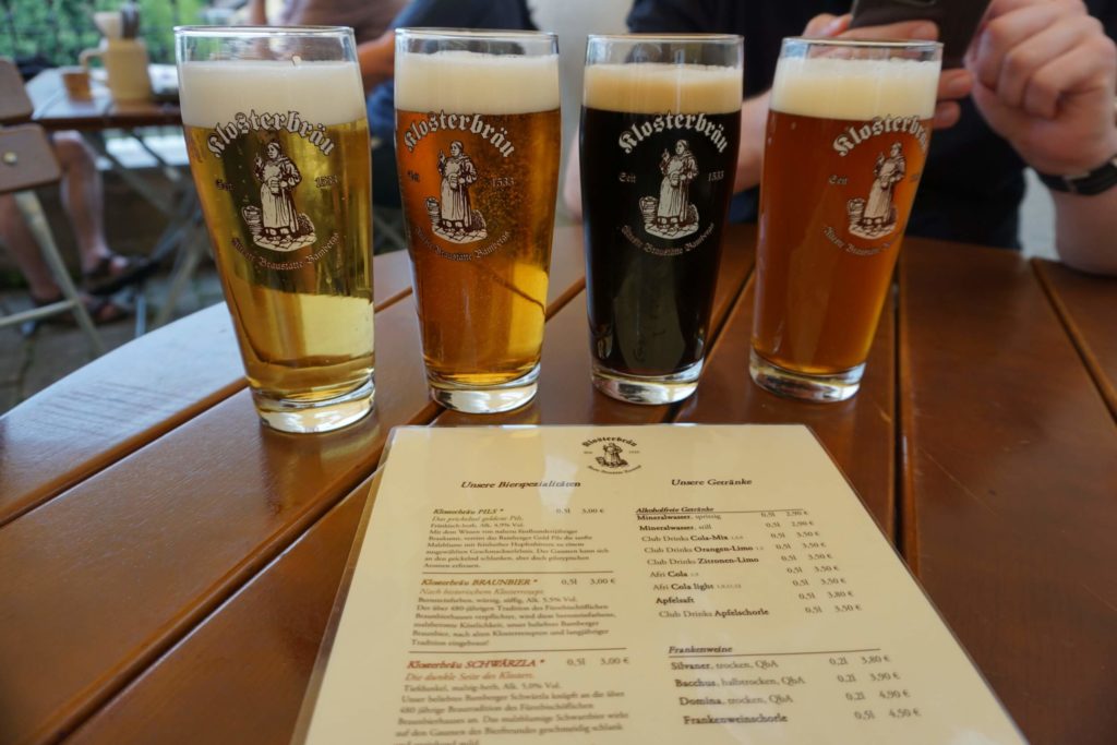 Klosterbräu Brauereiführung Bier