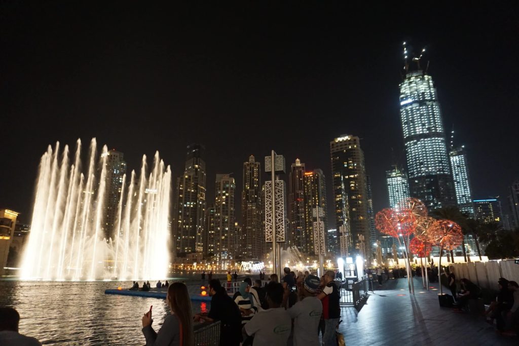 Burj Khalifa - Dubai - Dubai Mall - Fountain