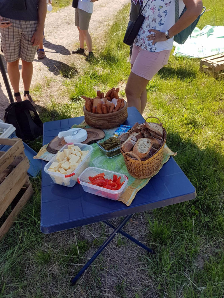 Das Buffet ist eröffnet