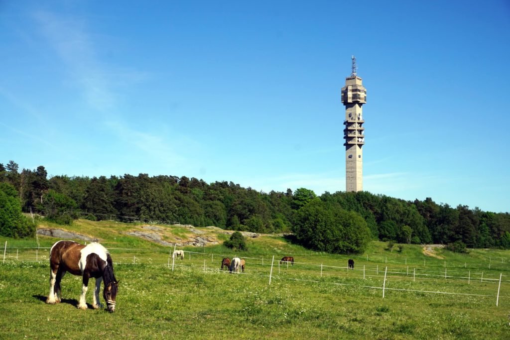 Kaknästornet - Fernsehturm in Stockholm