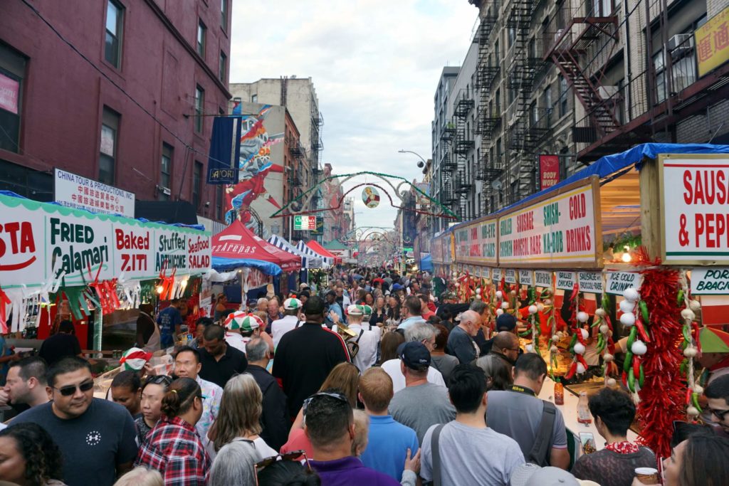 New York Little Italy Mulberry Street