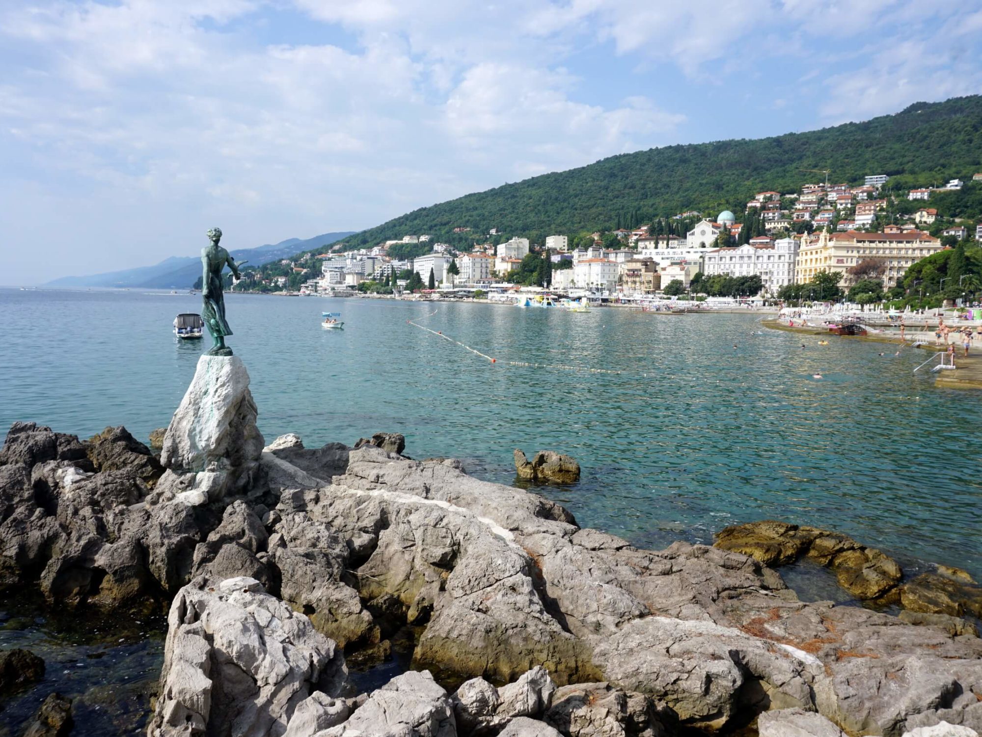Opatija (Kroatien) Ein Roadtrip durch Europa im Sommer