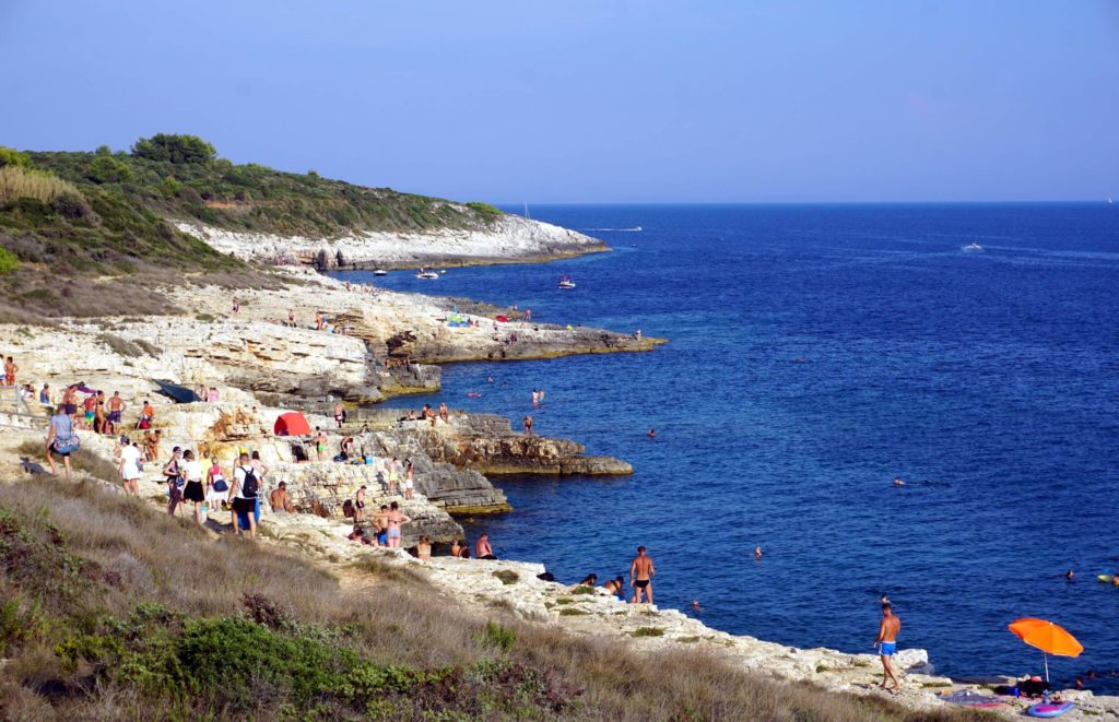 Beach Mala Kolumbarica, Kap Kamenjak