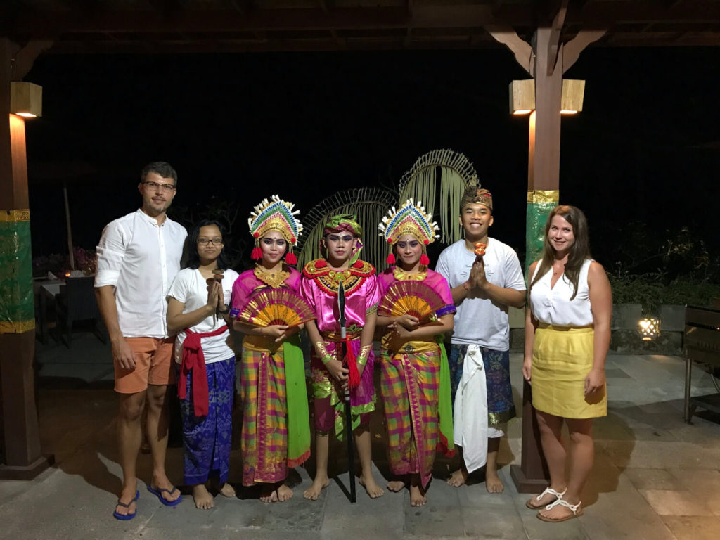 Die talentierten Kinder aus dem Bali Orphan Day Centre (und wir)