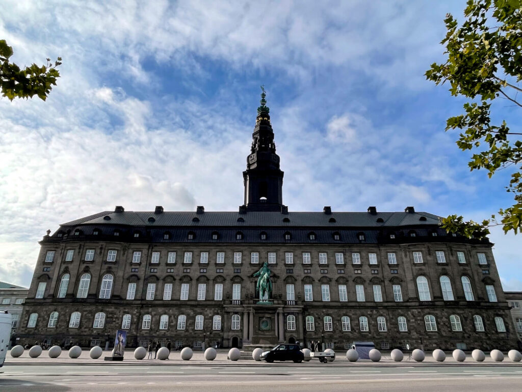 Schloss Christiansborg in Kopenhagen