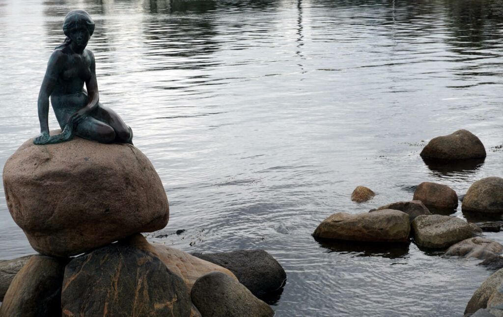 Die kleine Meerjungfrau in Kopenhagen