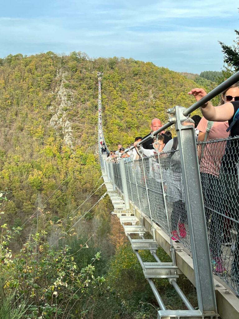 Geierlay Suspension Cable Bridge