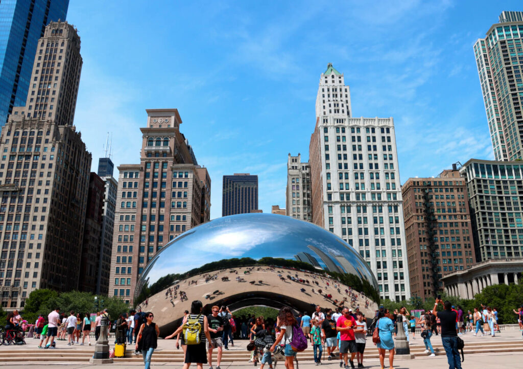 Chicago: Cloud Gate bzw. The Bean